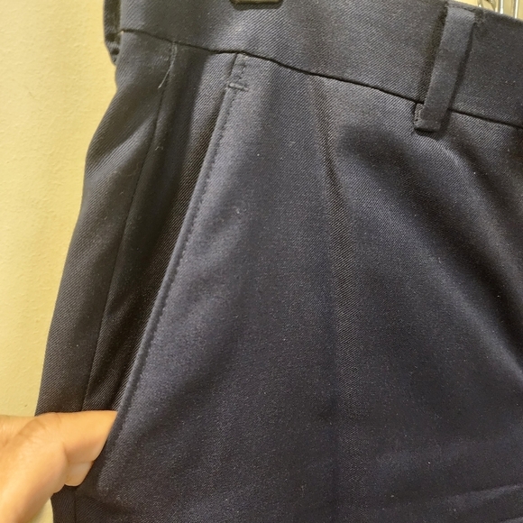 Lauren Ralph Lauren Men's Flat From Straight legs Navy blue pants size … - Picture 3 of 13